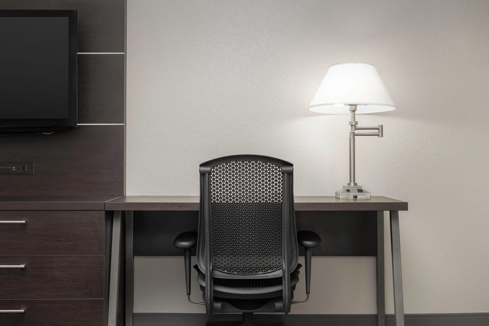 In-room safe, desk, iron/ironing board, free cribs/infant beds