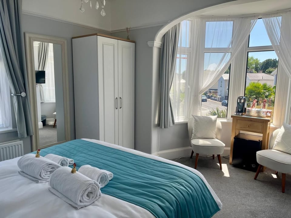 Luxury Double Room, 1 King Bed, Room 1 | Premium bedding, Select Comfort beds, blackout drapes