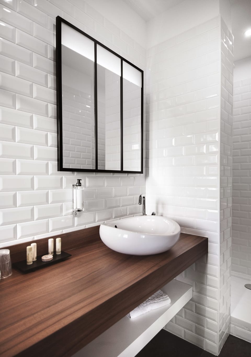 Privilege Double or Twin | Bathroom | Hair dryer, towels