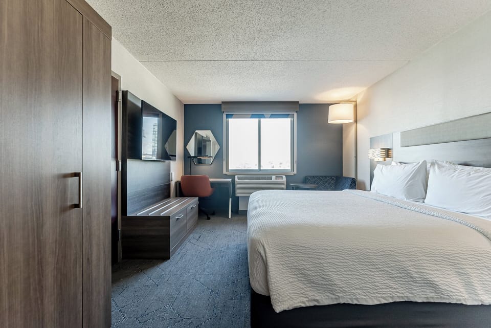 In-room safe, desk, blackout drapes, iron/ironing board