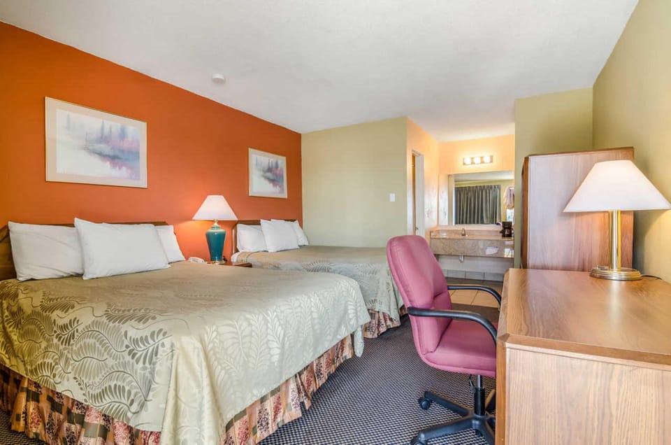 Premium bedding, individually furnished, desk, laptop workspace