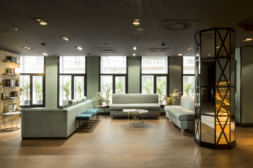 Lobby sitting area