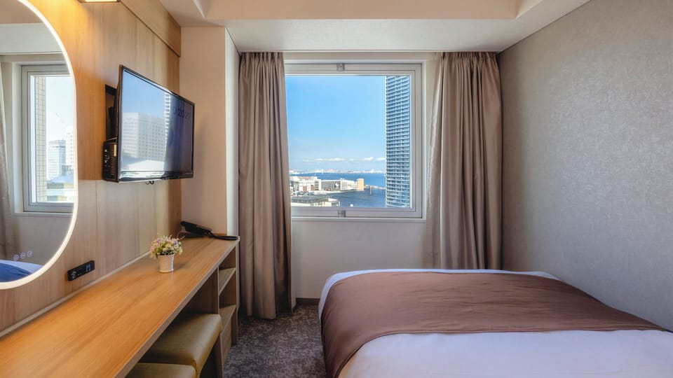 Night View, Superior Double Room, Non Smoking | Premium bedding, down comforters, desk, blackout drapes