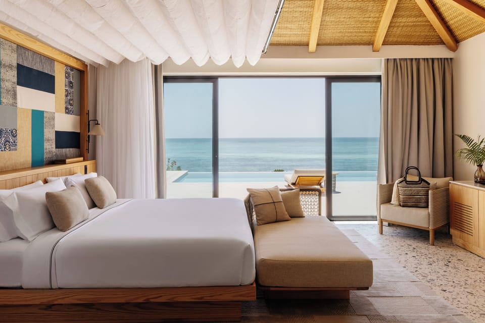 The Level Grand 3 Bedroom Ocean Villa | Hypo-allergenic bedding, minibar, in-room safe, iron/ironing board