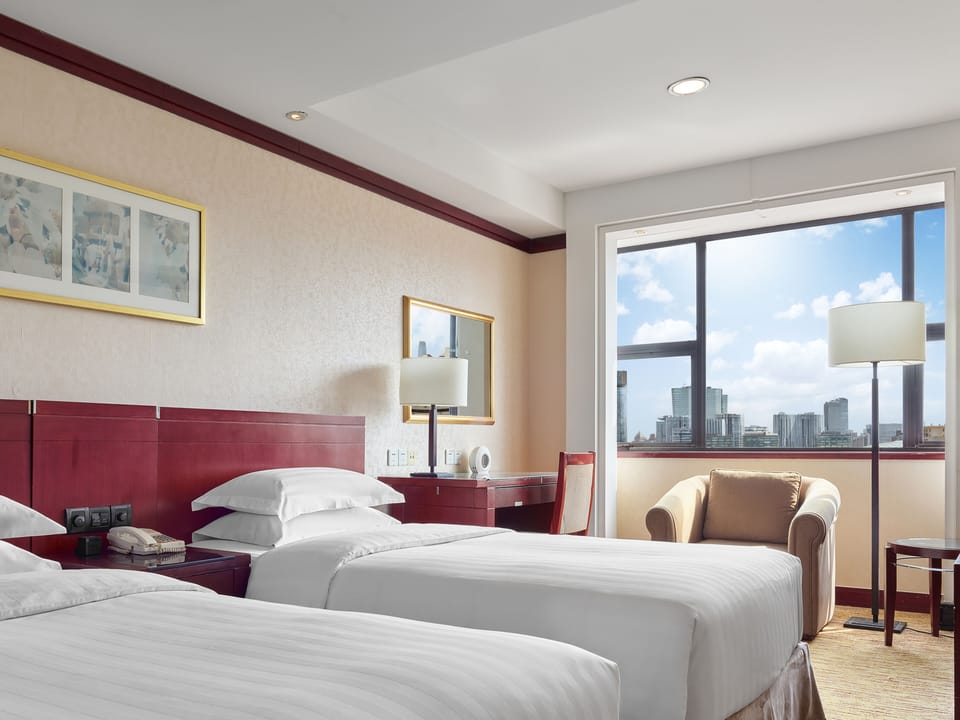 Standard Twin Bed Room | In-room safe, desk, blackout drapes, iron/ironing board (on request)