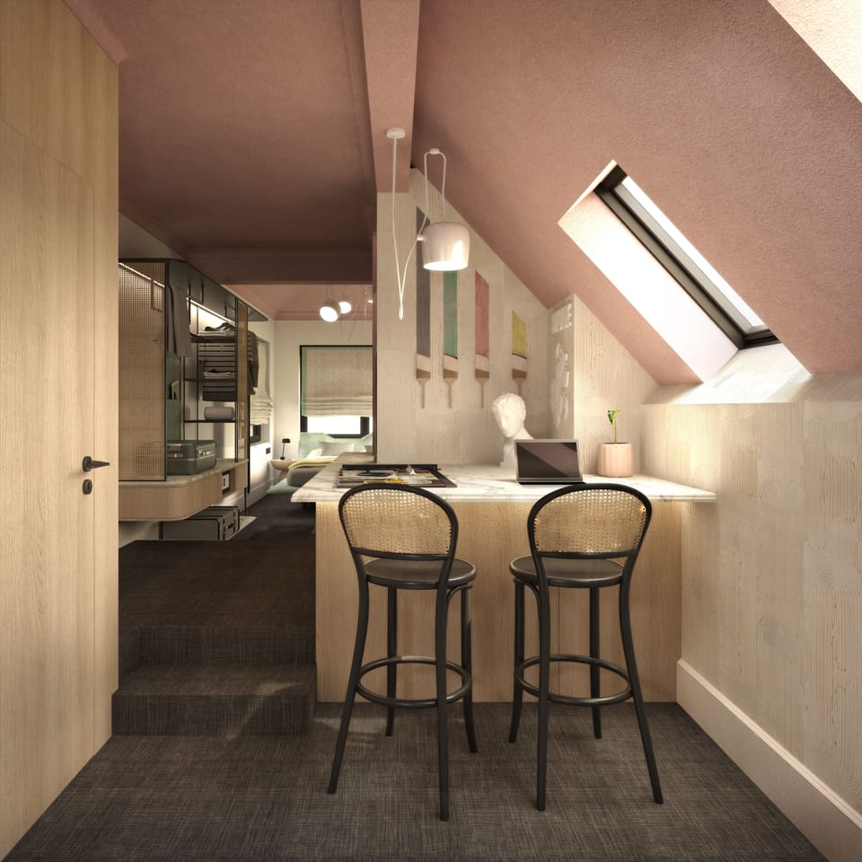 Luxury Penthouse | Premium bedding, down comforters, minibar, in-room safe