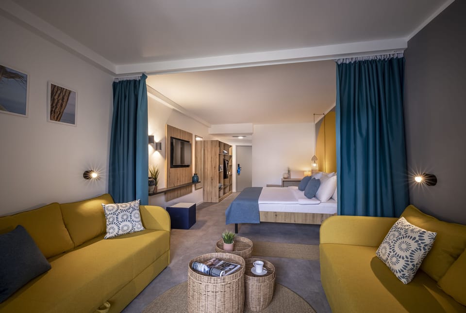 Superior Room for 2+2 | Minibar, in-room safe, desk, free WiFi