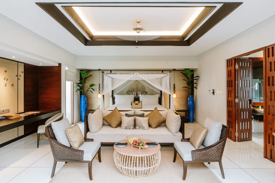 Royal Villa, 3 Bedrooms, Courtyard Area (Independent Building across the street) | In-room safe, desk, iron/ironing board, free cribs/infant beds