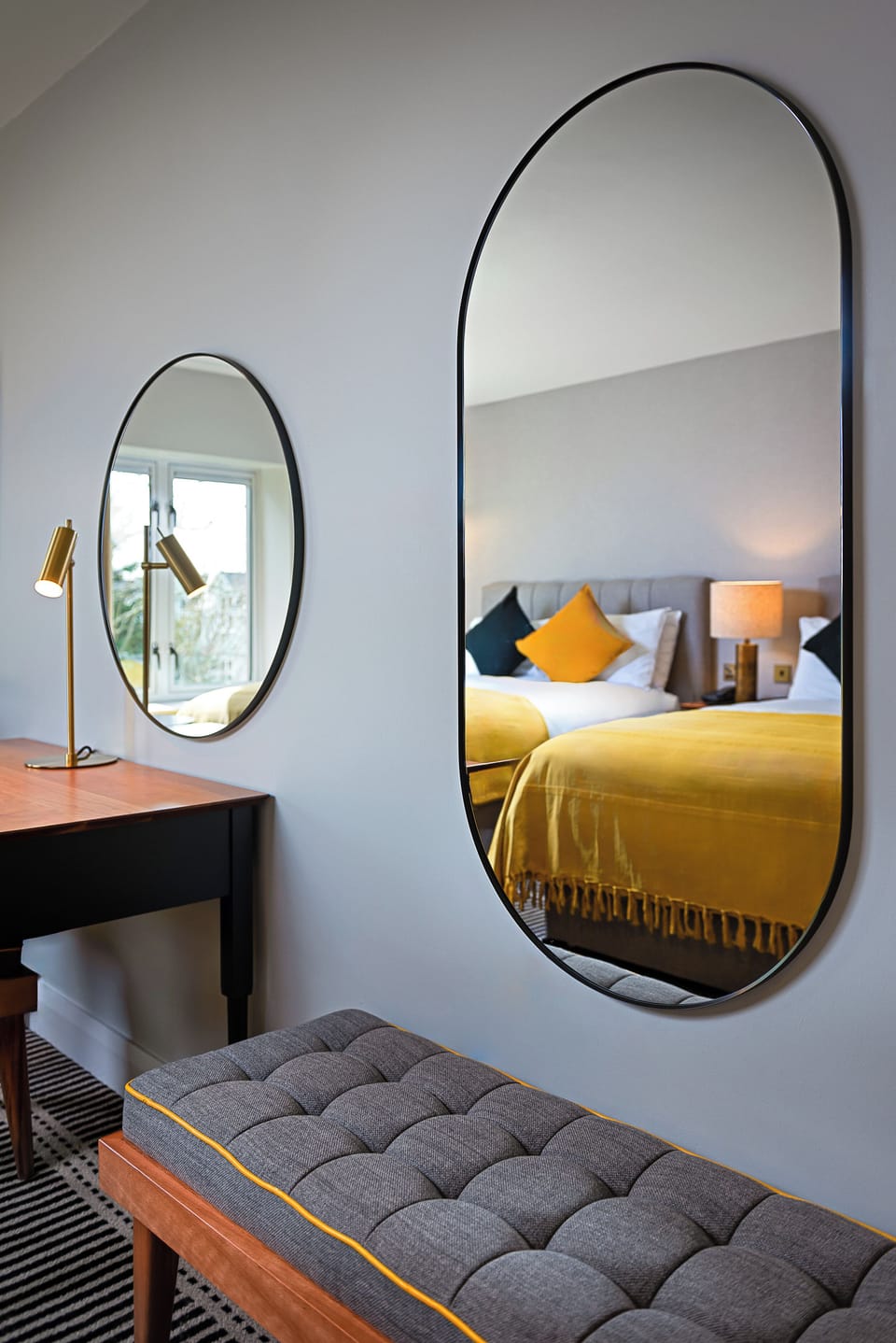 Family Room | Premium bedding, desk, laptop workspace, free WiFi