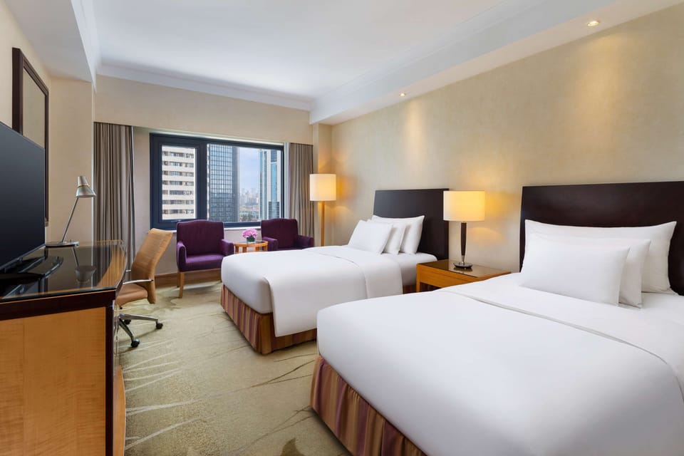 In-room safe, desk, iron/ironing board, rollaway beds