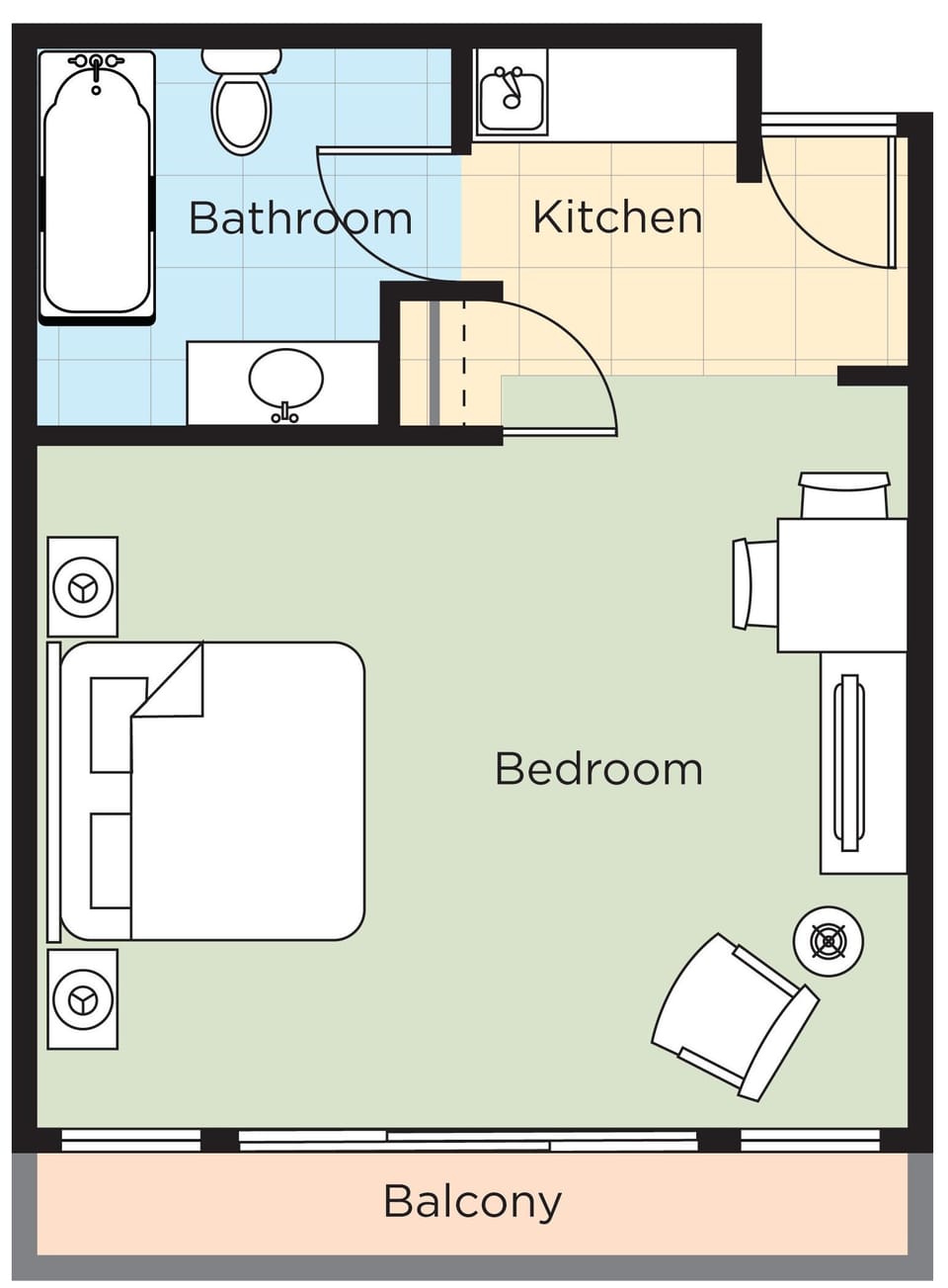 Presidential Room, 1 Bedroom | In-room safe, free cribs/infant beds, free WiFi, bed sheets