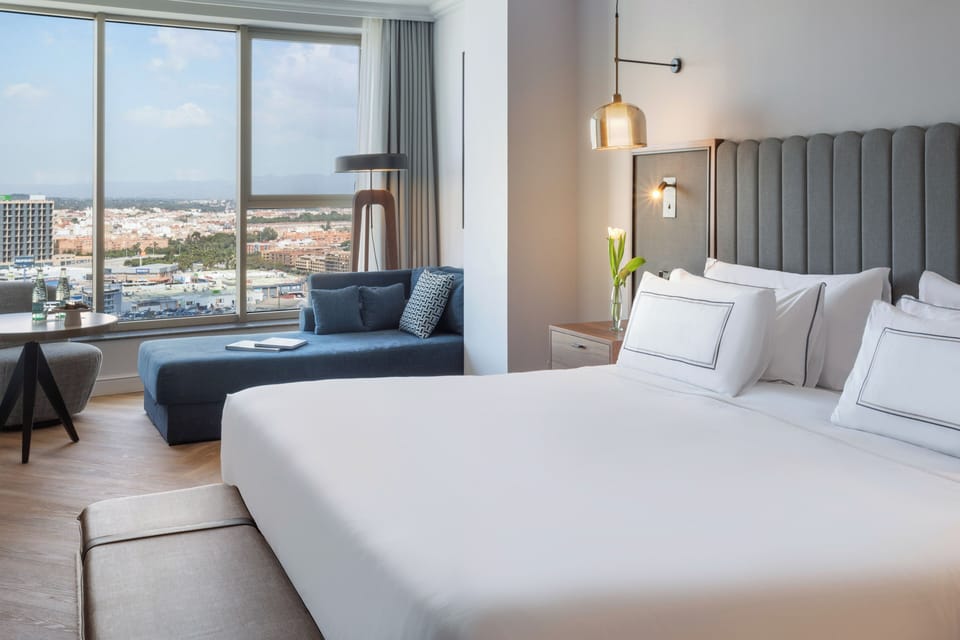 Minibar, in-room safe, desk, blackout drapes