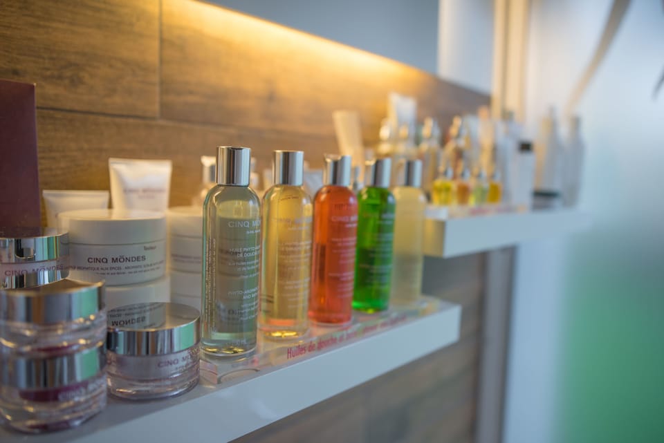 Body treatments, body scrubs, facials, manicures and pedicures