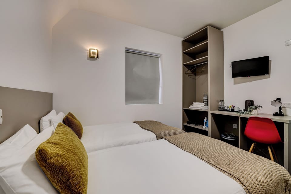 Standard Twin Room | 1 bedroom, desk, iron/ironing board, free WiFi