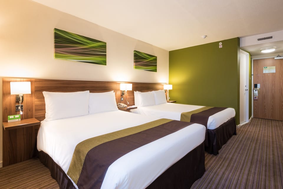 Standard Room, 2 Double Beds | 1 bedroom, hypo-allergenic bedding, desk, blackout drapes