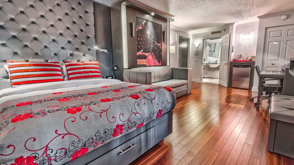 In-room safe, desk, blackout drapes, iron/ironing board