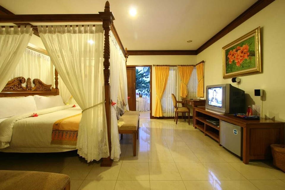 Villa, 1 Bedroom, Private Pool | In-room safe, desk, soundproofing, iron/ironing board