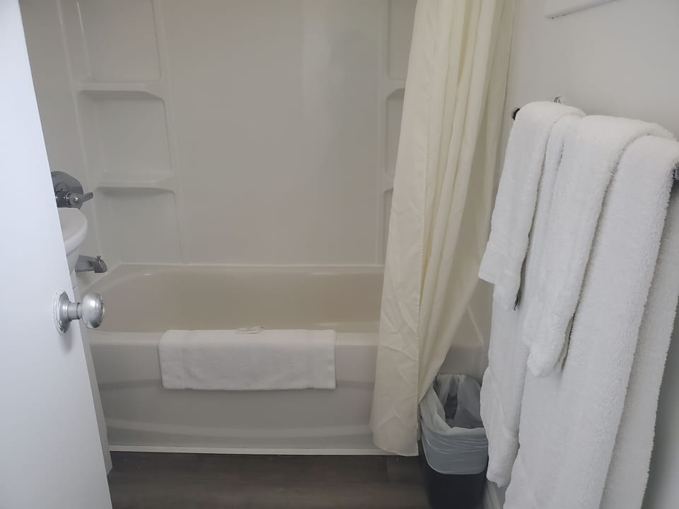 Single Room with Lake View | Bathroom | Free toiletries, hair dryer, heated floors, towels