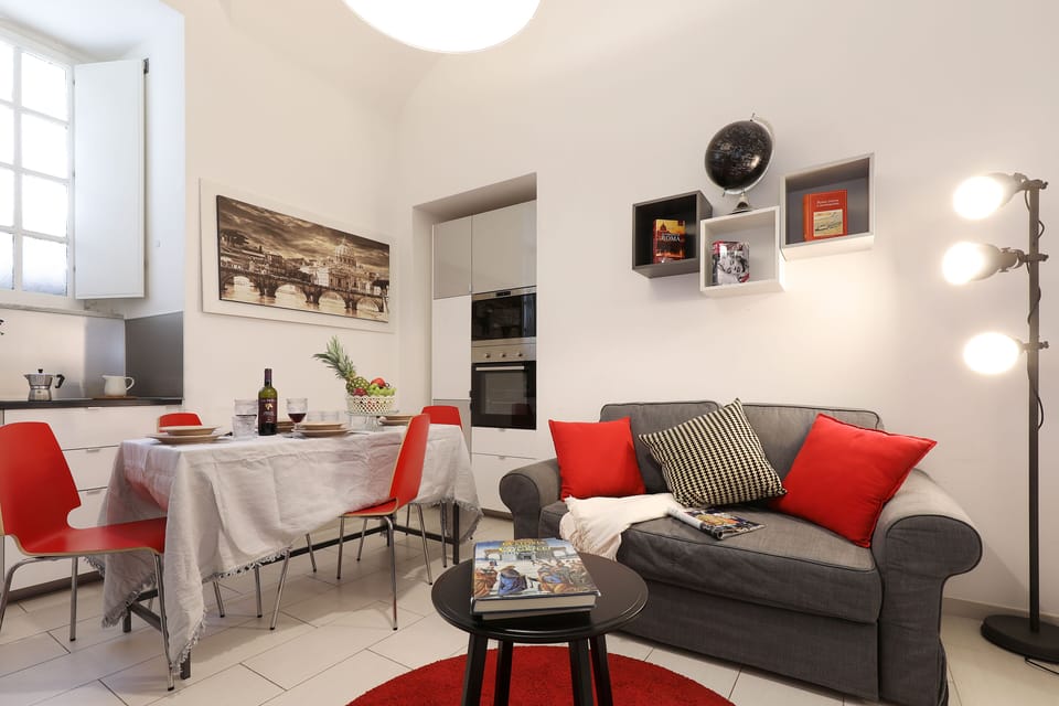 Superior Apartment | Living area | Flat-screen TV