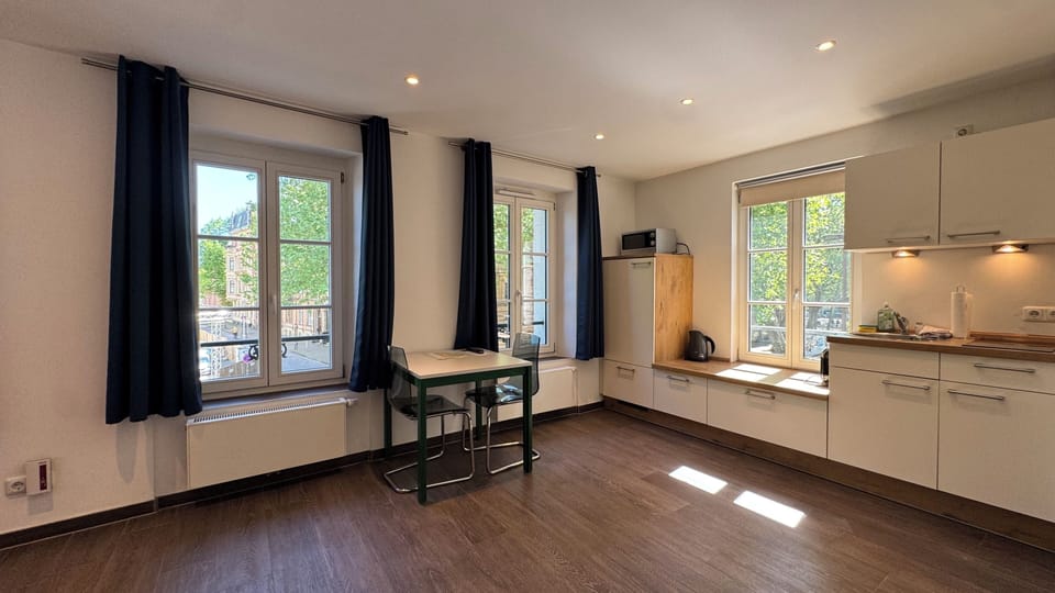 Comfort Apartment, Kitchenette, Tower | Private kitchen | Full-size fridge, microwave, stovetop, espresso maker