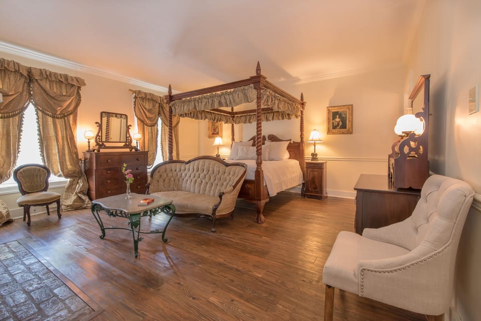 Room, Private Bathroom (The Clara Room) | Premium bedding, down comforters, individually decorated
