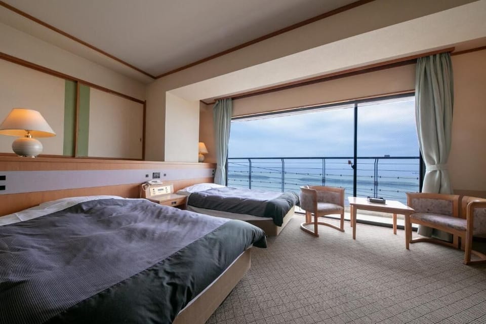 Japanese Western Style Room, Non Smoking | Premium bedding, in-room safe, desk, free WiFi