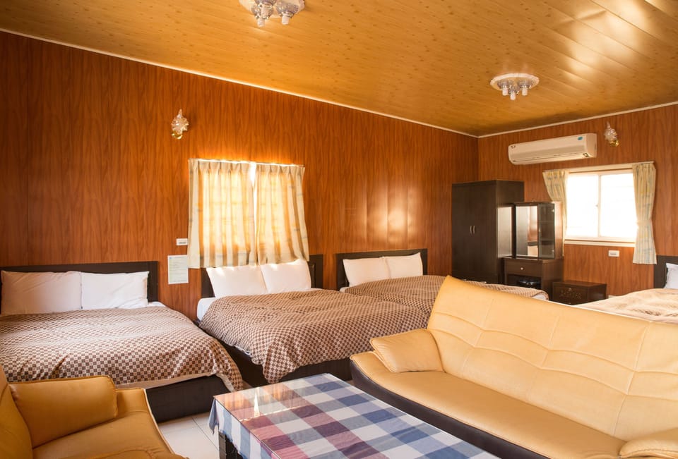 Family Room (Eight People) | Premium bedding, free WiFi, bed sheets