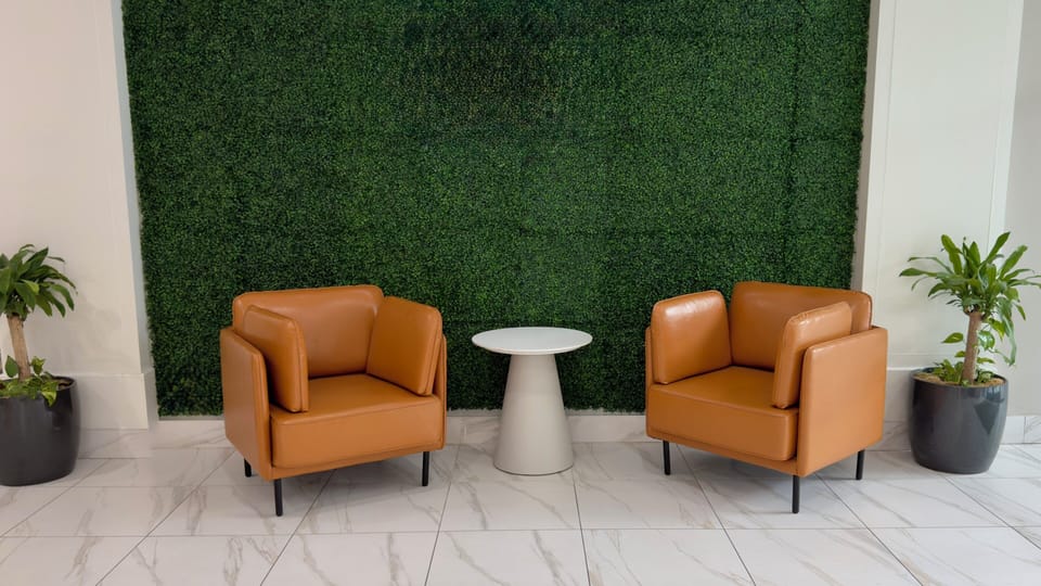 Lobby sitting area