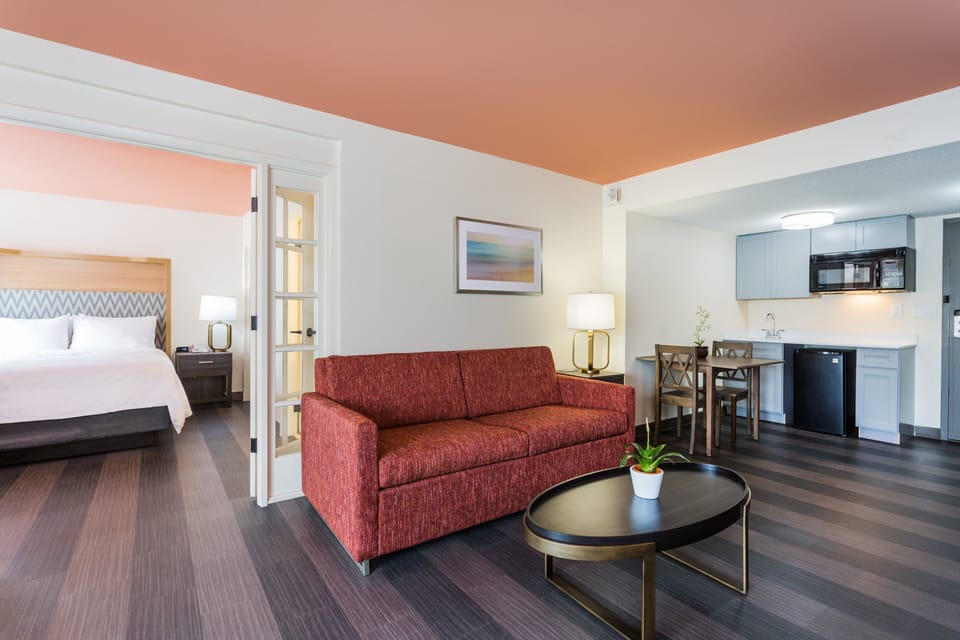 In-room safe, desk, blackout drapes, iron/ironing board