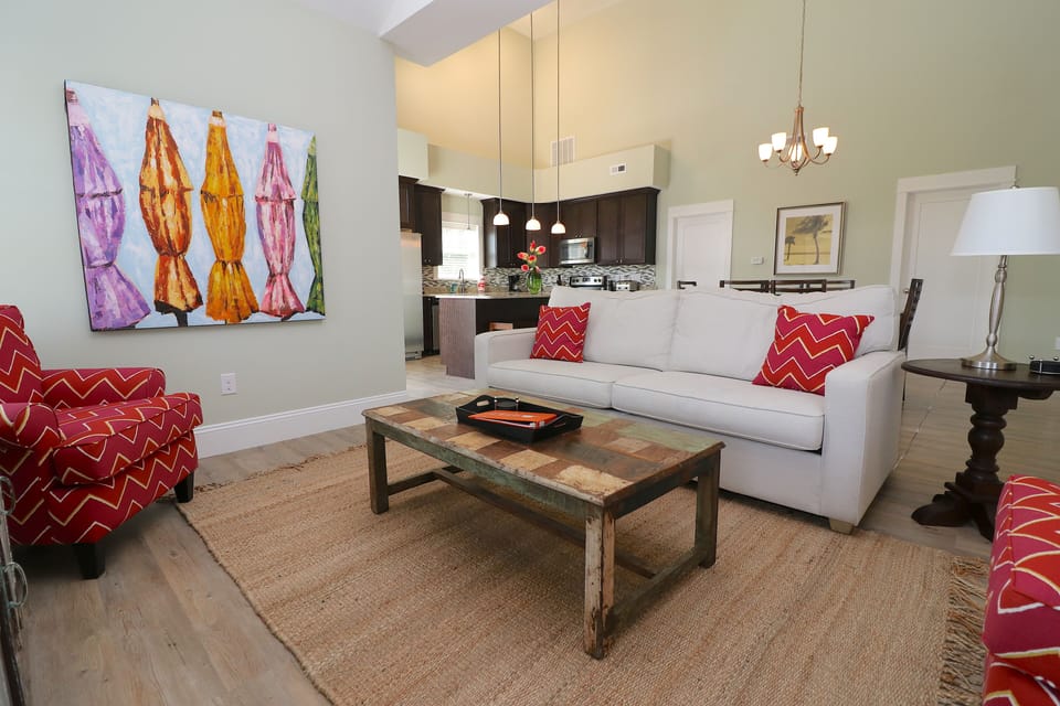 Townhome, 4 Bedrooms & 4 Bathrooms | Living area | TV, DVD player