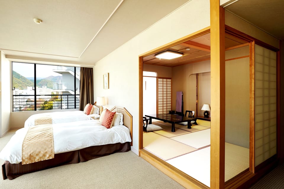 Japanese Western Style Room | Minibar, in-room safe, free WiFi, bed sheets