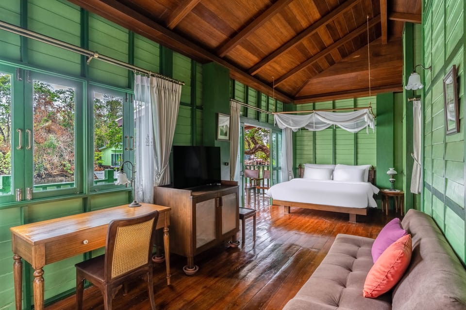 Vintage River Villa with Plunge Pool | 1 bedroom, premium bedding, in-room safe, desk