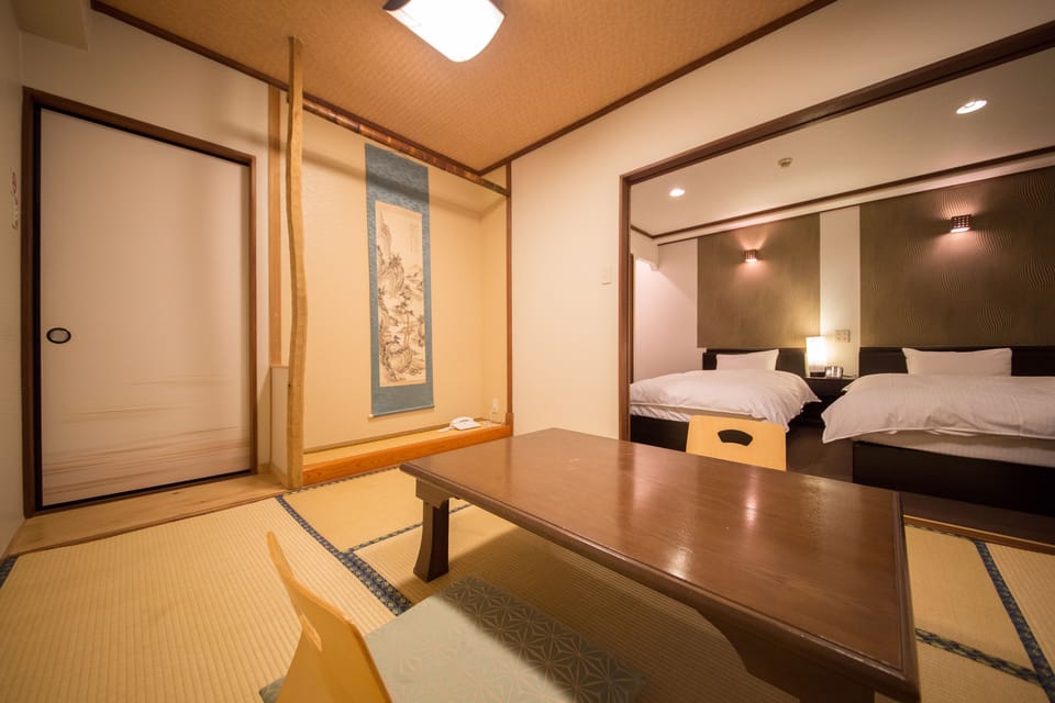Reimei Room with Open-Air Bath | In-room safe, WiFi (free), bed sheets