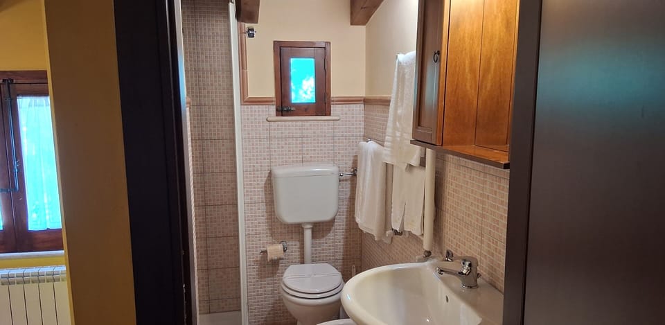 Comfort Double Room, Garden View (orlando) | Bathroom | Shower, free toiletries, hair dryer, bidet
