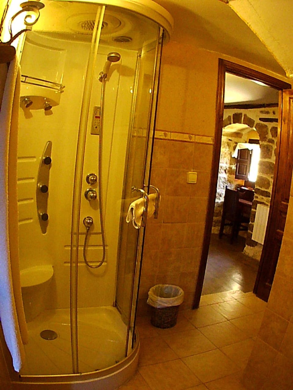 Free toiletries, hair dryer, bidet, towels