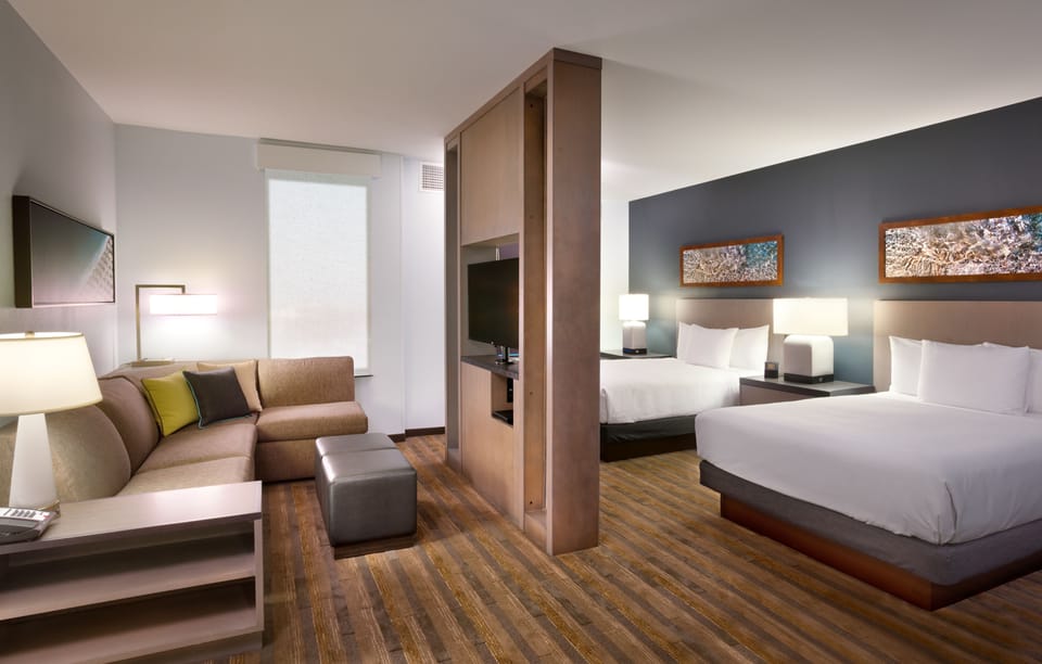 In-room safe, desk, blackout drapes, iron/ironing board