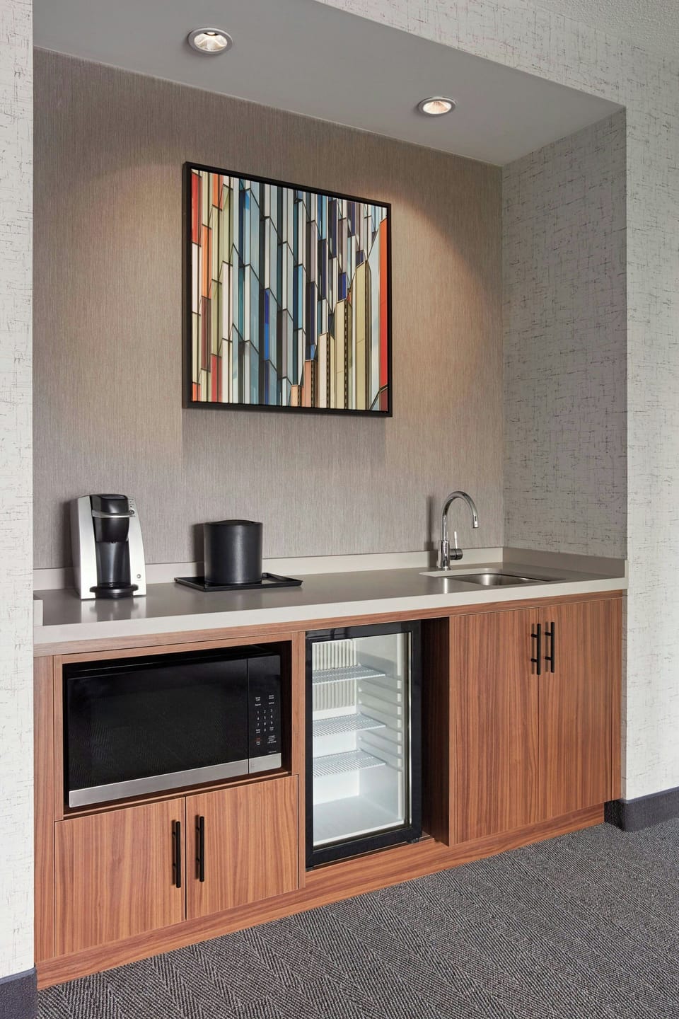 Suite, 1 Bedroom | Desk, laptop workspace, blackout drapes, iron/ironing board