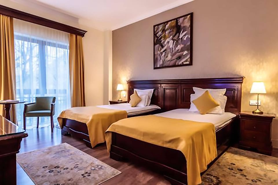 Deluxe Twin Room, Park View | 1 bedroom, premium bedding, minibar, in-room safe