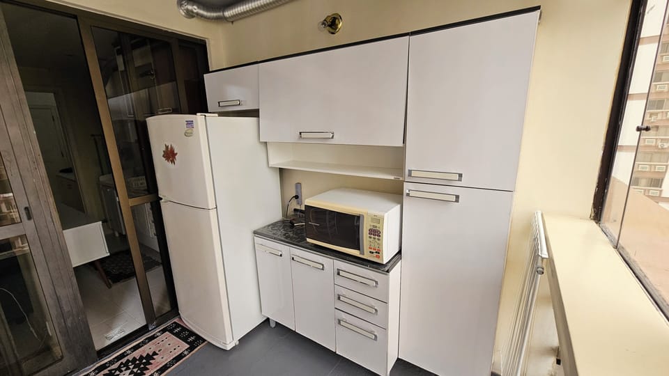 Standard Apartment, 1 Bedroom, City View | Private kitchen | Fridge, microwave, stovetop, toaster