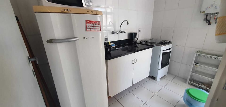 Standard Apartment, 1 Bedroom, City View | Private kitchen | Fridge, microwave, stovetop, toaster
