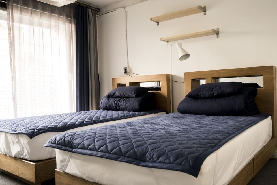 Twin Room (Super Single) | In-room safe, soundproofing, free WiFi