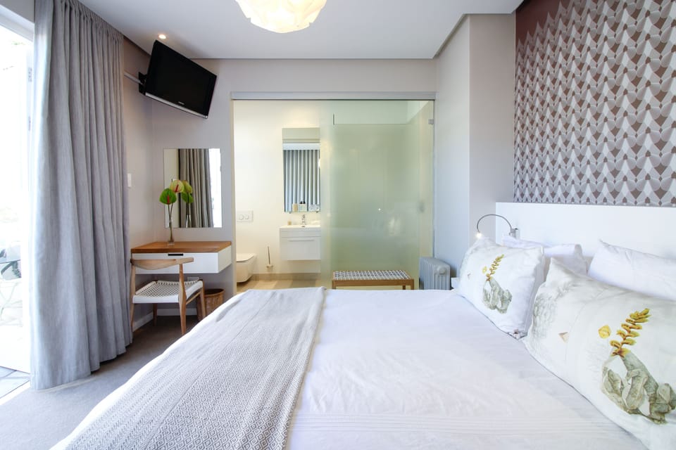 Deluxe Double Room, Patio, Courtyard Area (Room #3) | Minibar, in-room safe, desk, laptop workspace