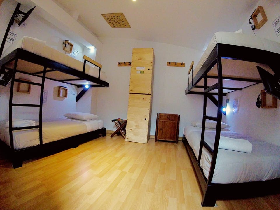Shared Dormitory | Premium bedding, in-room safe, free WiFi, bed sheets