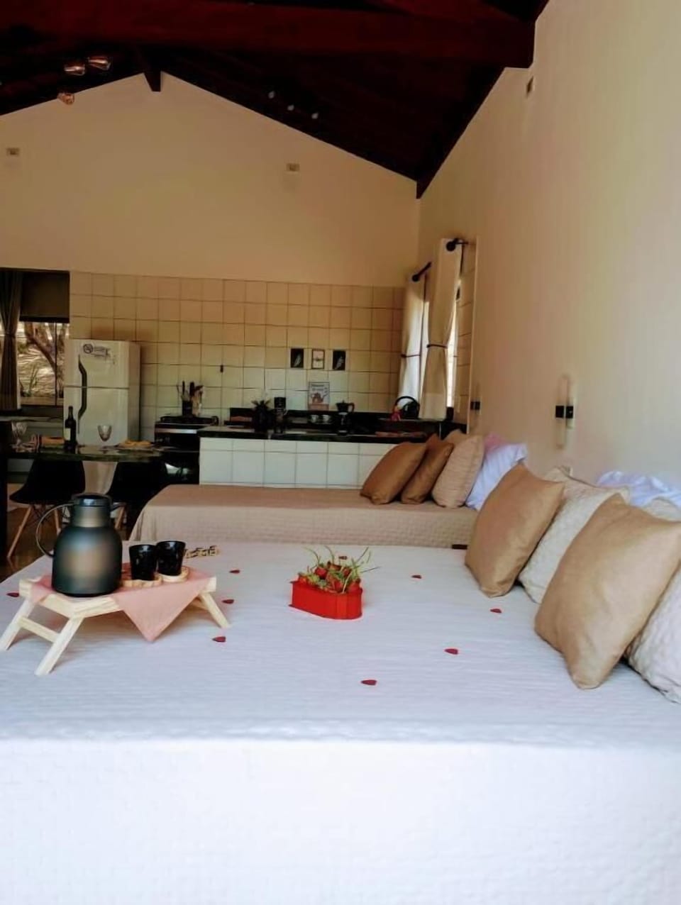 Luxury Cabin, Jetted Tub | 1 bedroom, free WiFi, bed sheets