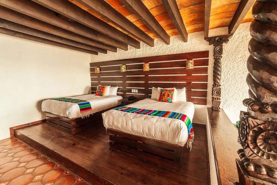 Junior Suite, 2 Queen Beds, Ocean View | Desk, laptop workspace, blackout drapes, free WiFi