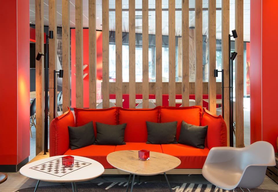 Lobby sitting area