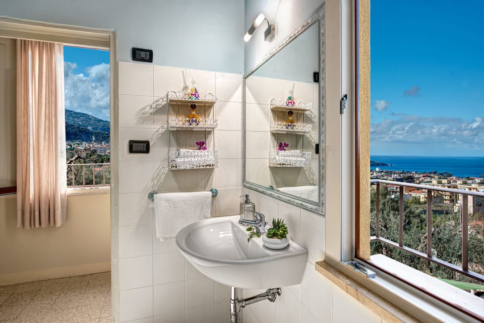 Double Room (Il Focolare) | Bathroom | Free toiletries, hair dryer, bidet, towels