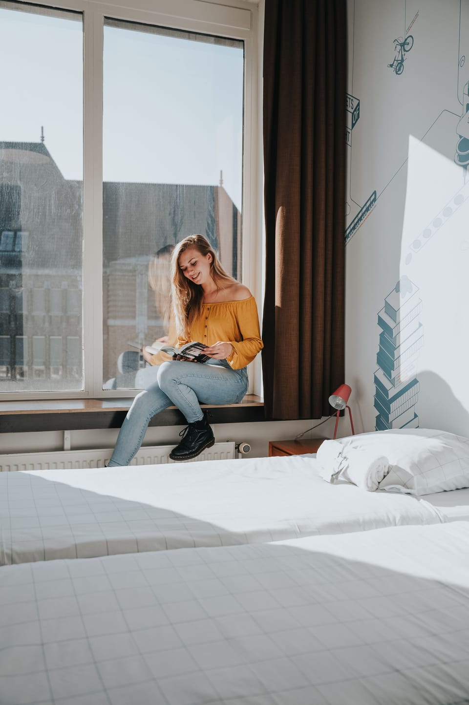 Comfort Double Room, Private Bathroom | Free WiFi, bed sheets