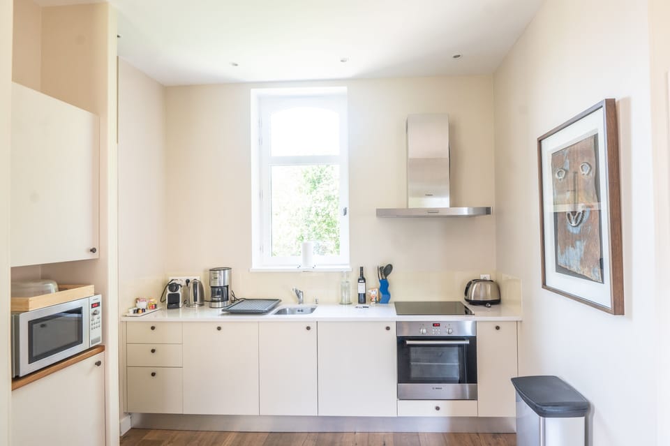 Luxury Apartment | Private kitchen | Espresso maker, coffee/tea maker, electric kettle