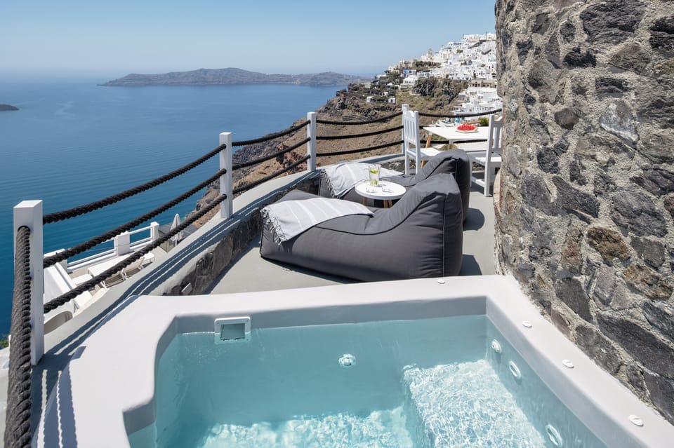 Luxury Villa, Sea View | Balcony view
